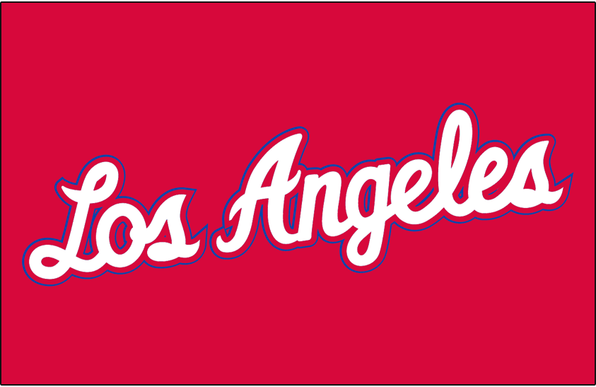 Los Angeles Clippers 2010-2015 Jersey Logo fabric transfer